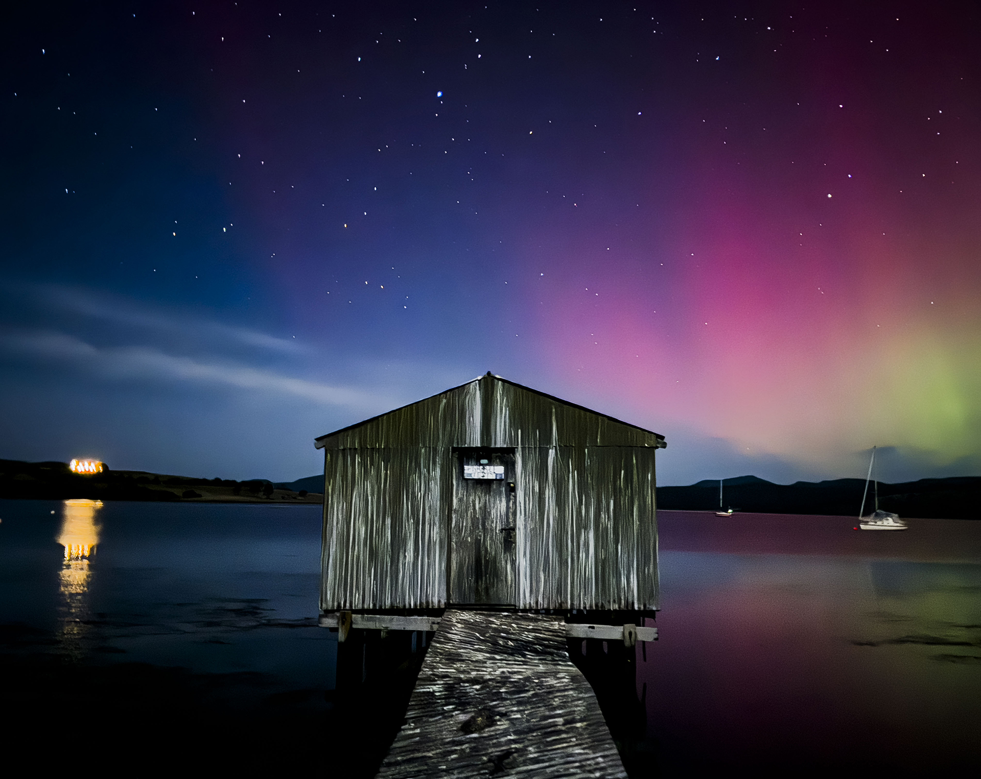 Aurora over Tasmania